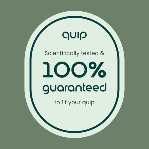 Quip Sonic Toothbrush Replacement Heads for Kids - Soft, Compact, 3-Pack