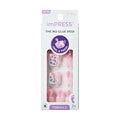 imPRESS Press On Pedicure - Brave Hearts
