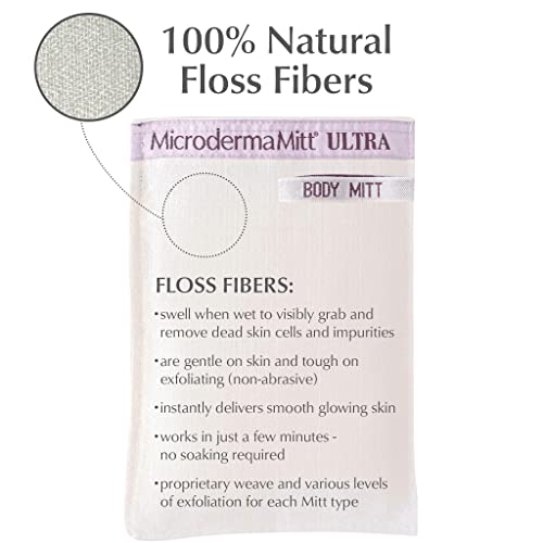 Ultra Body Mitt - Deep Exfoliating Turkish Kessa Glove for Smooth Skin & Ingrown Hair