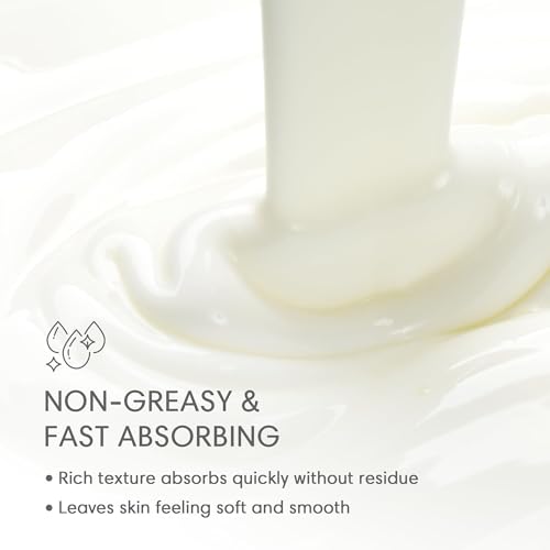 Vitamin E Collagen Face & Body Moisturizer with Aloe – 16 oz Hydrating Skin Cream for Dry & Sensitive Skin