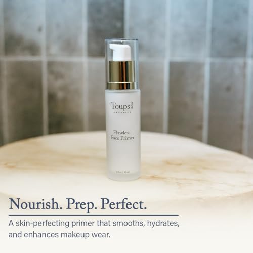 Toups & Co Flawless Face Primer | Velvety Smooth, Silk-Like Finish | Pore-Minimizing, Hydrating & Antioxidant-Rich | Non-Comedogenic, Humidity-Proof Base for Any Foundation
