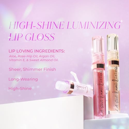 L.A. Girl Lumilicious Luminous Lipgloss, Sweetheart GLG936