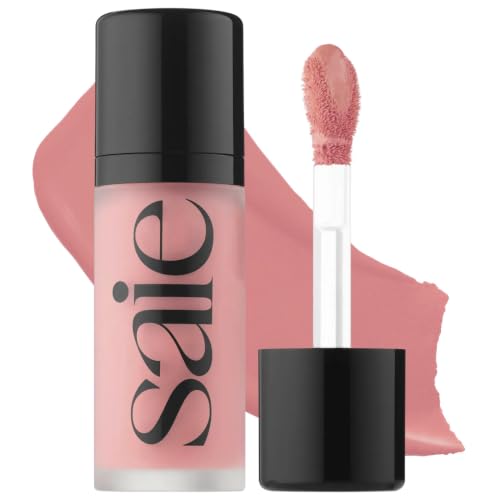Saie Dew Liquid Blush for Cheeks - Lady / 0.40 oz - Buildable Natural Flush