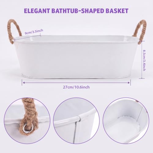 Lavender Spa Gift Basket Set for Women - 11 Piece Body & Bath Care Gifts