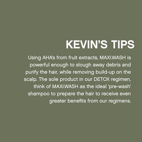 Kevin.Murphy Maxi.Wash Detox Shampoo for Colored Hair 250ml/8.4oz 2-Pack