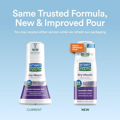 SmartMouth Dry Mouth Mouthwash, Anti-Cavity Toothpaste & Mints Set