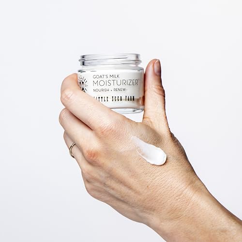 Little Seed Farm Goat's Milk Face Moisturizer 2 oz - Organic, Hydrating Face Cream