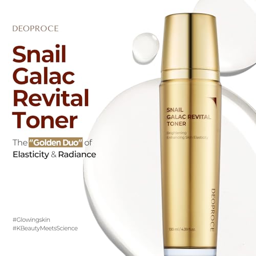 Deoproce Snail Galac Revital Toner 130ml ? Korean Anti-Wrinkle & Hydrating Skin Toner