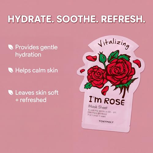 Hydrating & Soothing Face Sheet Masks 10 Pack - Korean Skincare
