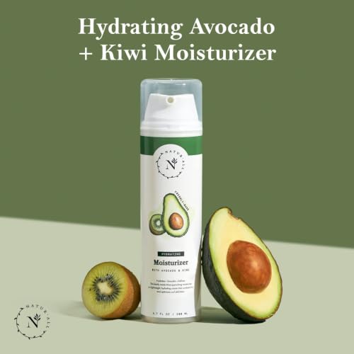 NaturAll Avocado Hair Moisturizer for Dry Curly Coily Frizzy Hair 8 oz - Hydrating Curl Cream