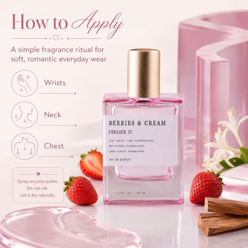 Women’s Berries & Cream Perfume - 3.4 fl oz Eau de Parfum