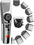 Rechargeable Hair Clippers for Men Medium Charcoal - Trimmer Set with Extra Blade