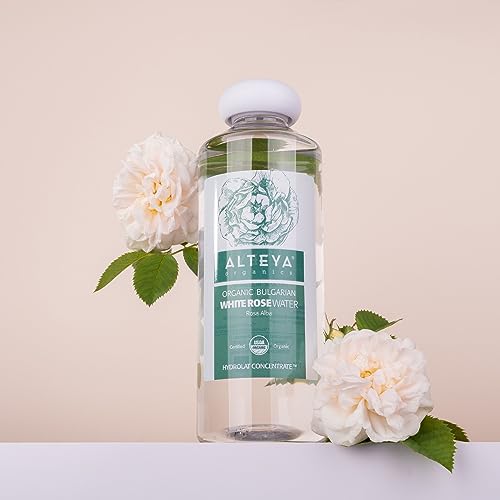 Organic Rose Water Toner for Face Skin & Hair Hydrating Rejuvenating 17oz