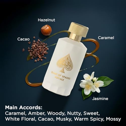 Jo Milano Game of Spades Royale Unisex Eau De Parfum 3.4 oz - Long Lasting Oud Amber Floral
