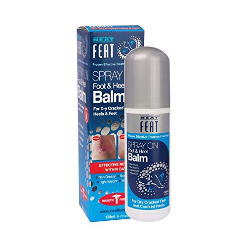 Foot & Heel Balm Spray - Rehydrates Cracked Skin, 125ml, Podiatrist Recommended