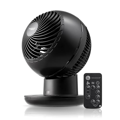 Air Circulator Fan with Remote 8 Speeds DC Motor Oscillation Black - Variation of THIS listing