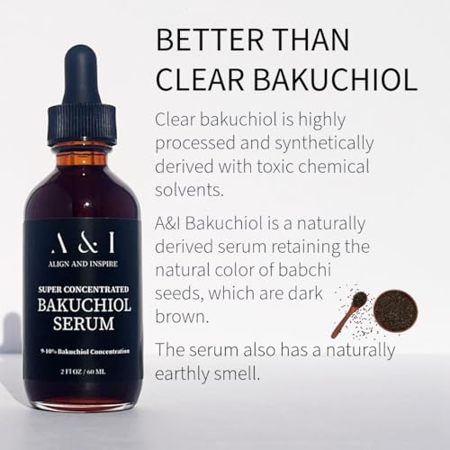 Bakuchiol Serum Organic Natural Vegan 2 oz - Plant-Based Retinol Alternative