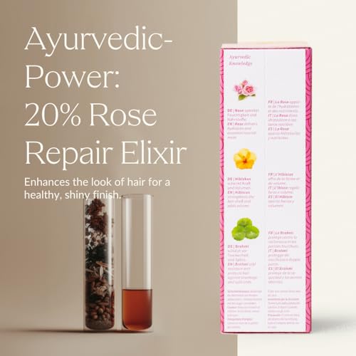 Rose Repair Hair Oil for Damaged, Dry & Split Ends - Natural & Vegan, 1.69 fl oz