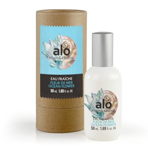 Fruits & Passion Ocean Flower Eau Fraîche 1.69 fl oz | Light, Fresh Fragrance for Body & Hair