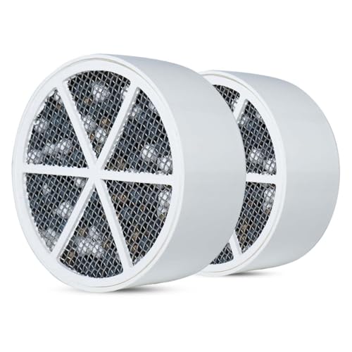Crystal Quest Bathtub Filter Replacement Cartridge Pack of 2 BPA-Free Eco-Friendly Water Filter