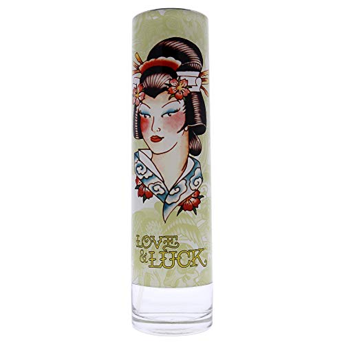 Ed Hardy Love & Luck Women’s EdP Spray 3.4 oz - Pack of 1, Variation of Eau De Parfum
