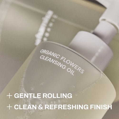Whamisa Organic Flowers Cleansing Oil 8.79 Fl Oz - Deep Pore & Makeup Remover