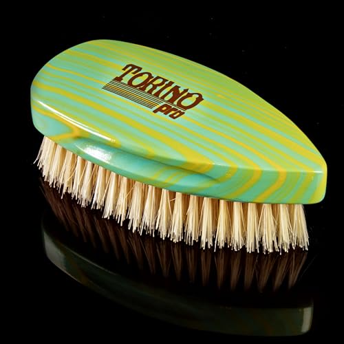 Torino Pro Wave brush #242 - Medium Pointy Palm - Extra long bristles - great workhorse to use during your brush sessions