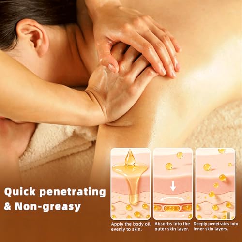 Body Firming Oil for Skin Tightening & Hydration - 3.38 Fl Oz