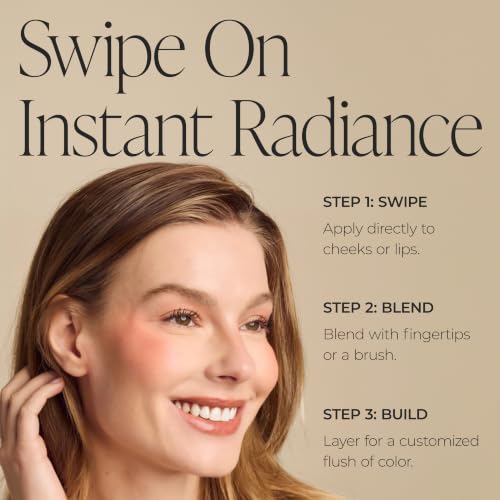 Arbonne Cheek Tint Blush - Pinched Shade, Buildable & Radiant Finish