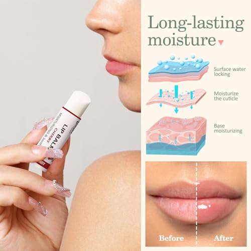 Dmsky Lip Balm Bulk Pack of 360 - Fruit Flavors Hydrating Lip Moisturizer for Men Women Kids - 0.15 Oz