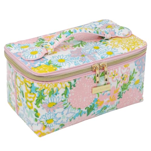 Lilly Garden Home Lilly Pulitzer Cosmetic Bag - Spacious Travel Makeup Organizer