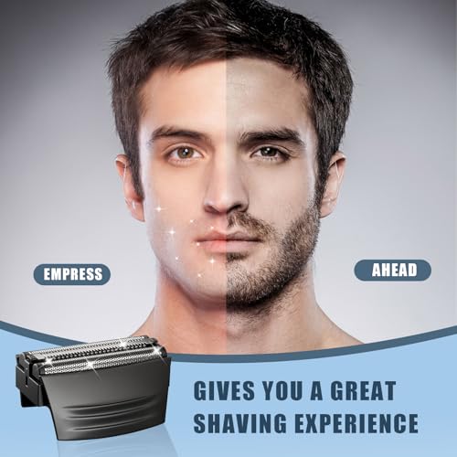 Black Replacement Foil Heads for Remington Shavers - TGSBHIO Compatible