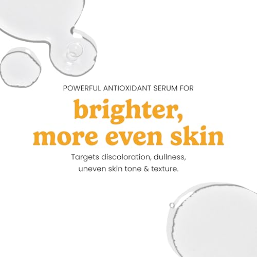 Timeless Skin Care Vitamin C Serum with Vitamin E & Ferulic Acid - Brightening Serum - for Oily & Dry Skin - Fragrance-Free 1 oz (Pack of 2)