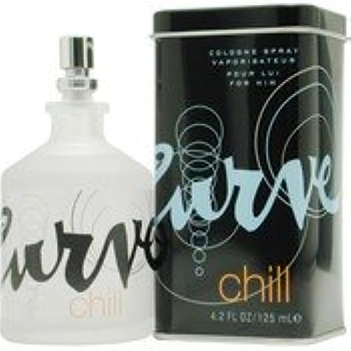 Liz Claiborne Curve Chill Men’s Cologne Spray 4.2 Oz - Long Lasting Fragrance