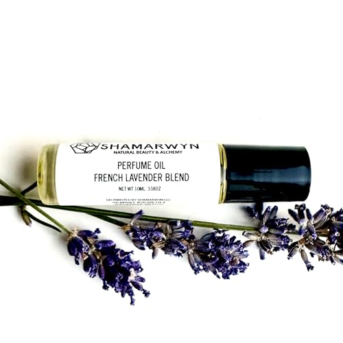 French Lavender Essential Oil Roll-On - Botanical Calm Perfume for Men & Women