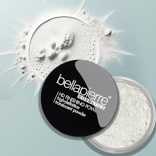 Translucent HD Finishing Powder for Makeup Setting - Mattifying, Silky, Oil-Absorbing, Lightweight, Non-Toxic