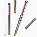 Acrylic Nail Art Brush ? Kolinsky Brush for Acrylic Application ? Ultra-Precise, Durable & No Shedding ? Perfect for Salon, DIY & Pro Use - Enhance Your Skills with GUUDSUP - Size 12