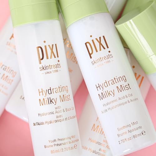 Pixi Beauty Milky Mist 2.70 Fl Oz | Hydrating Moisturizer for Dry Skin | Infused with Hyaluronic Acid