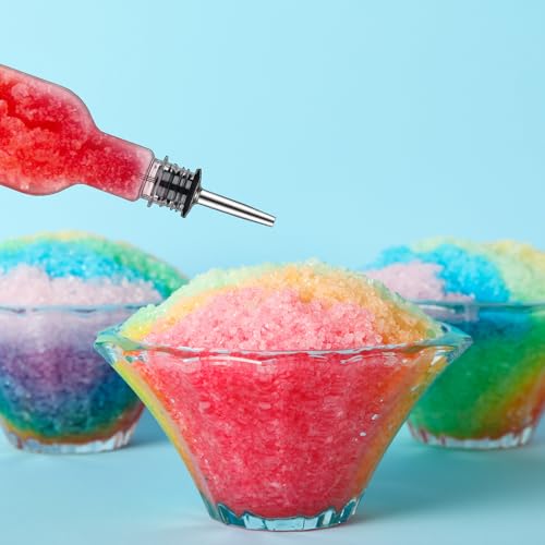 32 Pack 25 oz Syrup Bottles with Pourer & Cap - RimCereal