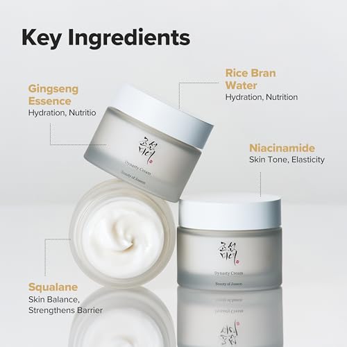 Beauty of Joseon Dynasty Cream 1.69 Fl Oz Hydrating Moisturizer for Dry Skin