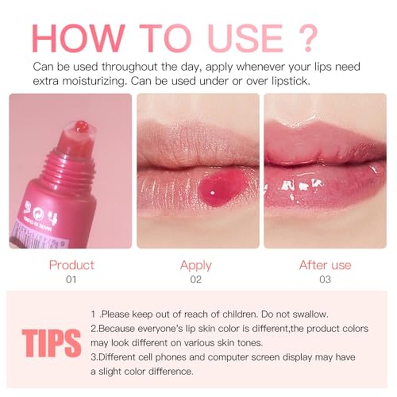 4Pcs Empty Lip Gloss Tubes, 6ml Clear Lip Gloss Tubes with Wand, Plastic Lips Glosses Containers for DIY Makeup Lipgloss Making Kit 1 Pcs Syringe