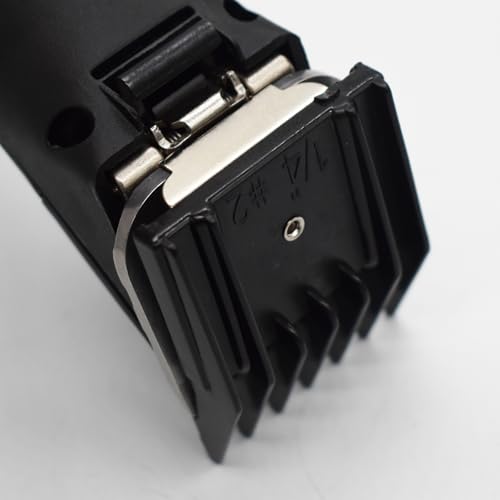 Professional A5 Style Animal Hair Clipper Attachment Guard Guide Cutting Combs 76926-900, Compatible with Oster Classic 76 A5 Andis AG BG Wahl KM Pet Groomers (Black, #2-1/4")