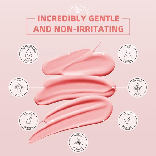 Hard Wax Beads for Hair Removal, 2.5lb, Rose Oil Infused, Brazilian Bikini Wax for Women Men, Sensitive Skin, Full Body Legs Face Underarms Waxing Beads