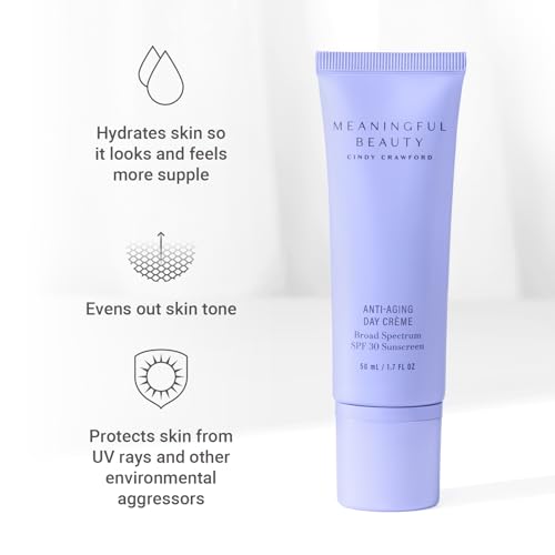 Meaningful Beauty ? Environmental Protecting Moisturizer Broad Spectrum SPF 30 ? Anti-Pollution & Visible Blue Light (HEV) Fighting Day Cream