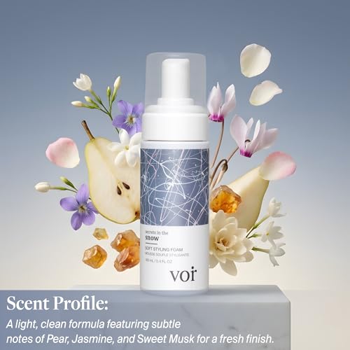 VOIR Secret in the Snow Soft Styling Foam for Curly Hair 160ML - 5.4 Fl Oz