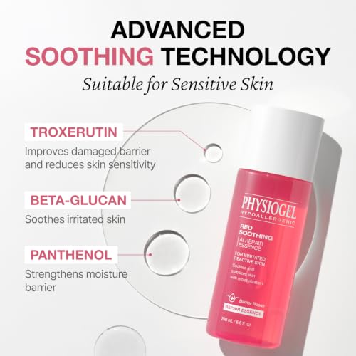 Physiogel Red Soothing AI Repair Essence for Sensitive Skin 6.6 fl oz