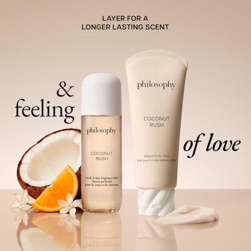 Philosophy Coconut Rush Whipped Body Crème with Shea Butter - Hydrating & Nourishing