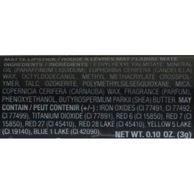 L.A. Girl Matte Flat Velvet Lipstick, Blue Valentine, 0.1 Ounce (GLC825) (Pack of 2)