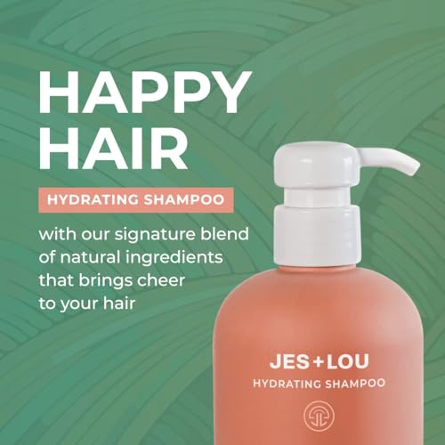 Jess & Lou Sulfate Free Hydrating Shampoo - 10 oz, Vegan & Paraben-Free