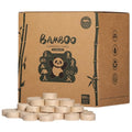 LEKOCH Bamboo Compressed Towel Tablets - Biodegradable & Eco-Friendly Mini Washcloths, Bulk Disposable Towels for Travel, Camping, Gym | Portable, Moisture-Proof - 100/250/500 Pack